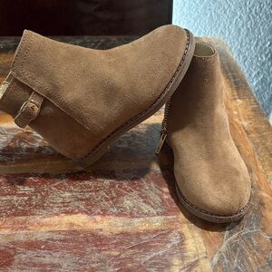 Janie and Jack Brown Kids Boots